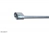 Pièce d’origine tuyau de climatisation pour Renault Trafic 14- , 93450177 , 924626825R , 9246200Q0E